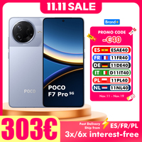 POCO F7 Pro 5G 12GB 256GB 512GB NFC Global Version Cellphone without Charger