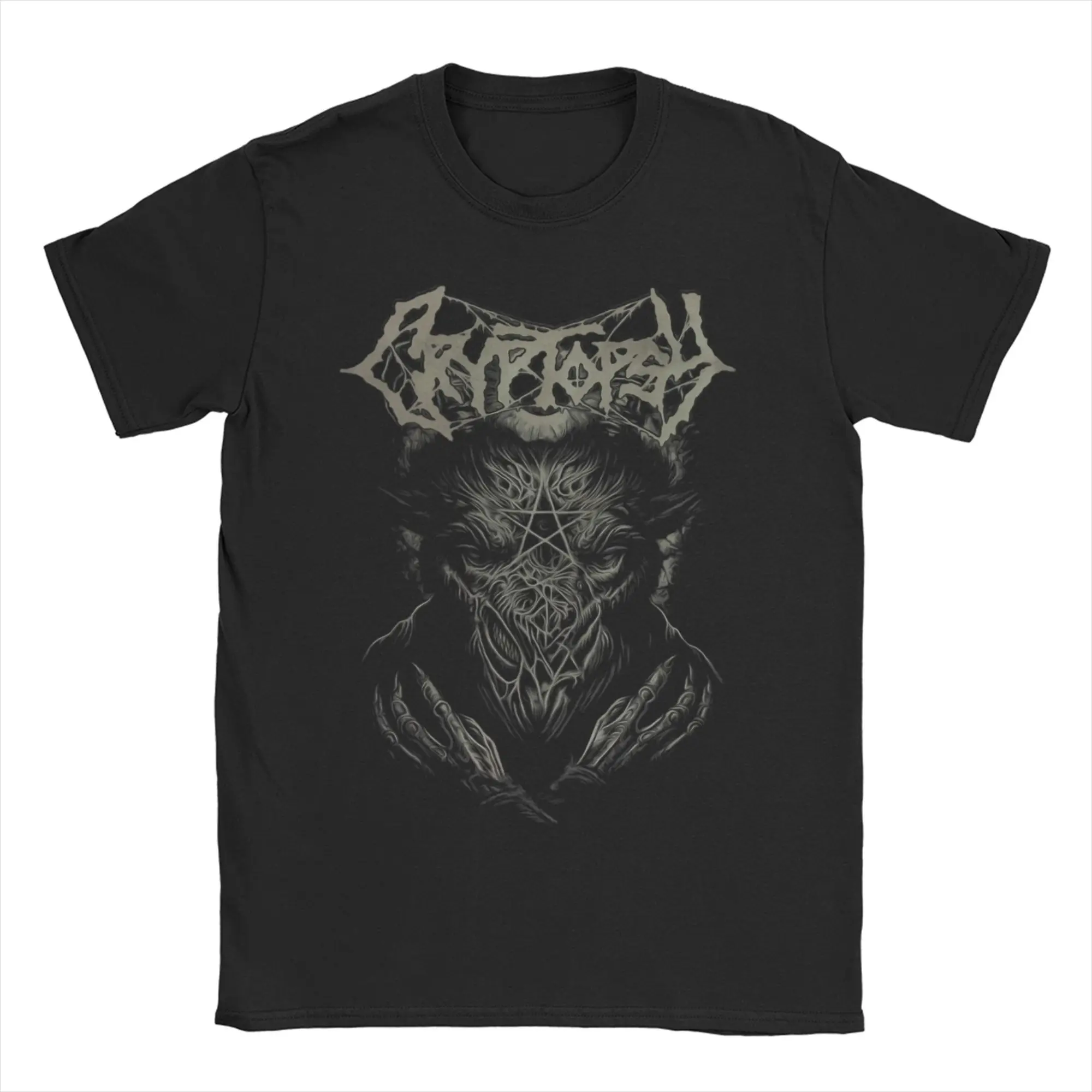

Мужская футболка CRYPTOPSY BAND, потрясающая хлопковая футболка, футболки с круглым вырезом и короткими рукавами, одежда 4XL 5XL