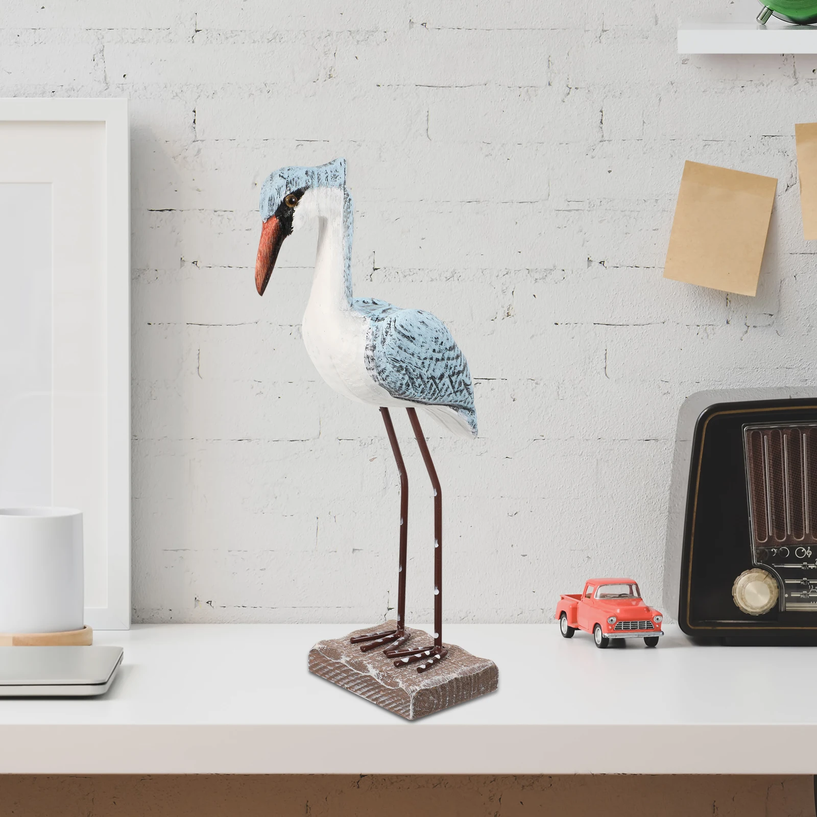

Wooden Seagull Decoration Ocean Ornaments Nautical Figurines Animal Statue Bedroom Living Room Office Gift Elegant Design