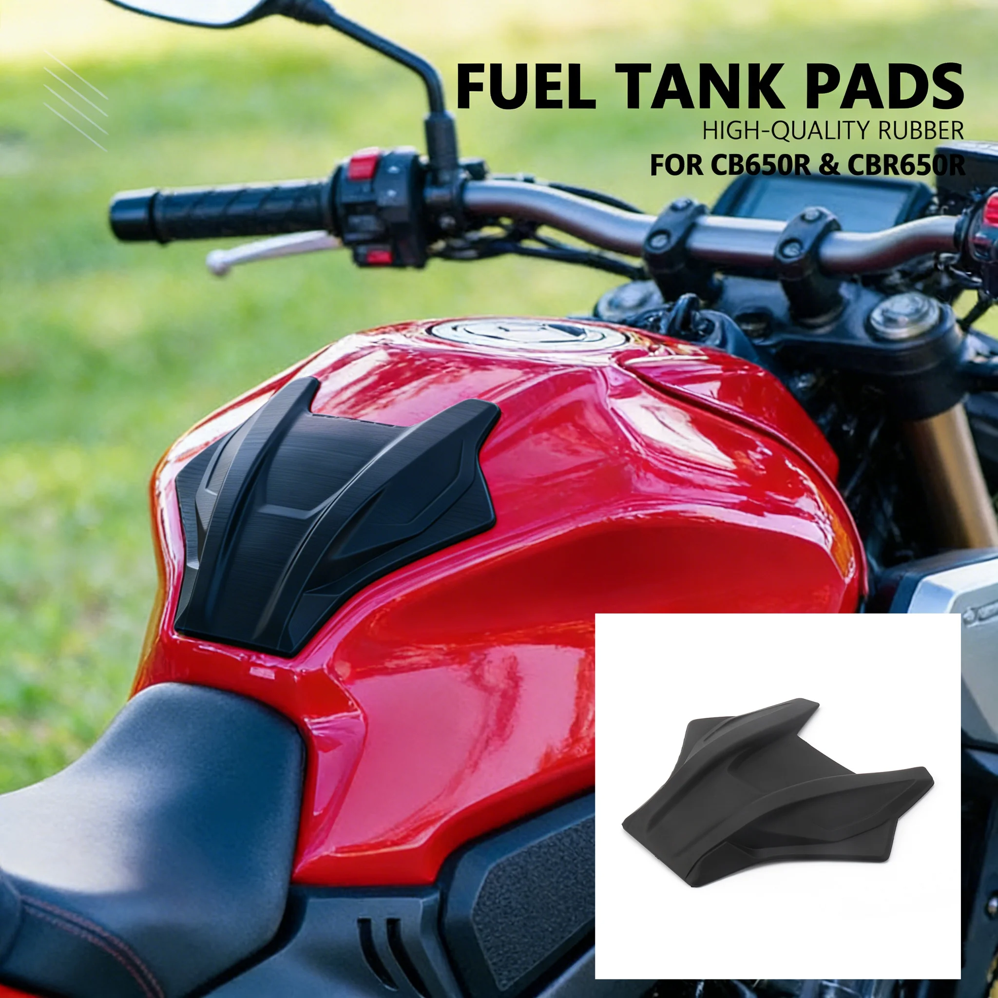 

For HONDA CBR650R CBR 650R CB650R CB 650 R Motorcycle Tankpad Sticker Anti-slip Tank Traction Pad Rubber Fuel Tank Protection