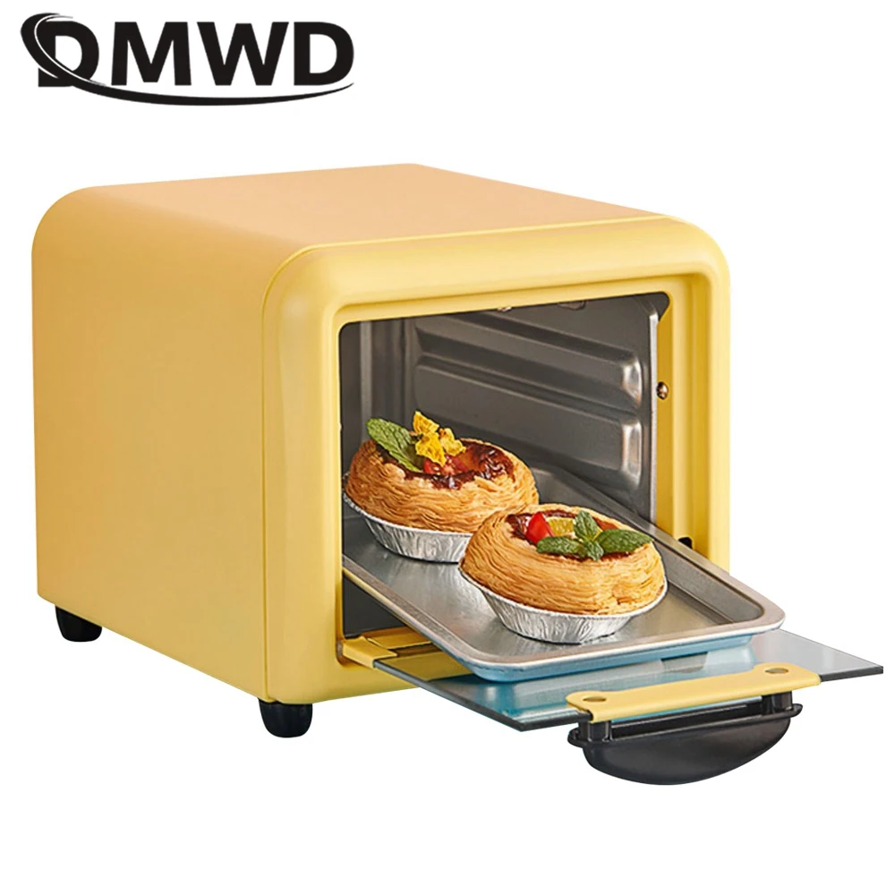 

DMWD Household 5L Electric Oven Mini Baking Tool Bread Toaster Dessert Cake Pizza Maker 2 Layers Breakfast Machine BBQ Roaster