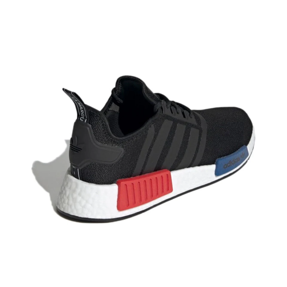 Original Adidas NMD White/Black Color Men\'s and Women Unisex Comfort Breath Running Sneakers Shoes GZ7922