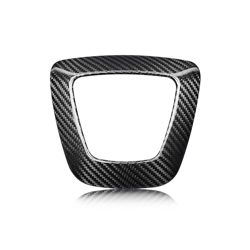 

Наклейка из настоящего углеродного волокна, чехол на руль автомобиля для Tesla Model 3 Highland 2024, запасные части для салона