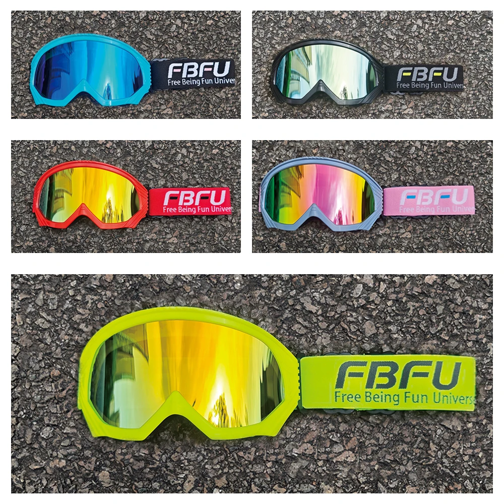 

Дышащие велосипедные очки FBFU Trendy 2025 — дорожные велосипеды ATV BMX MTB, линзы с высоким ветром, защитные, для мужчин и женщин