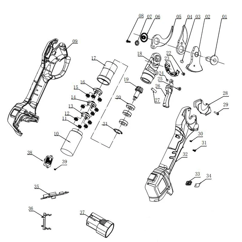 SC-8604 parts aluminum castings