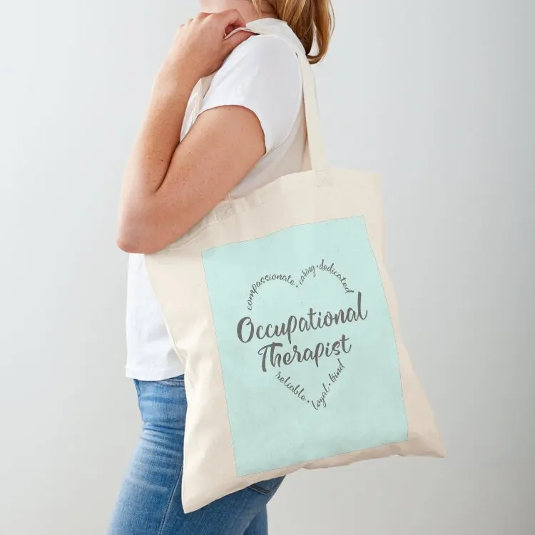 

Occupational therapy heart, Occupational therapy, Occupational therapist, OT gift idea, healthcare coworker gift Tote Bag