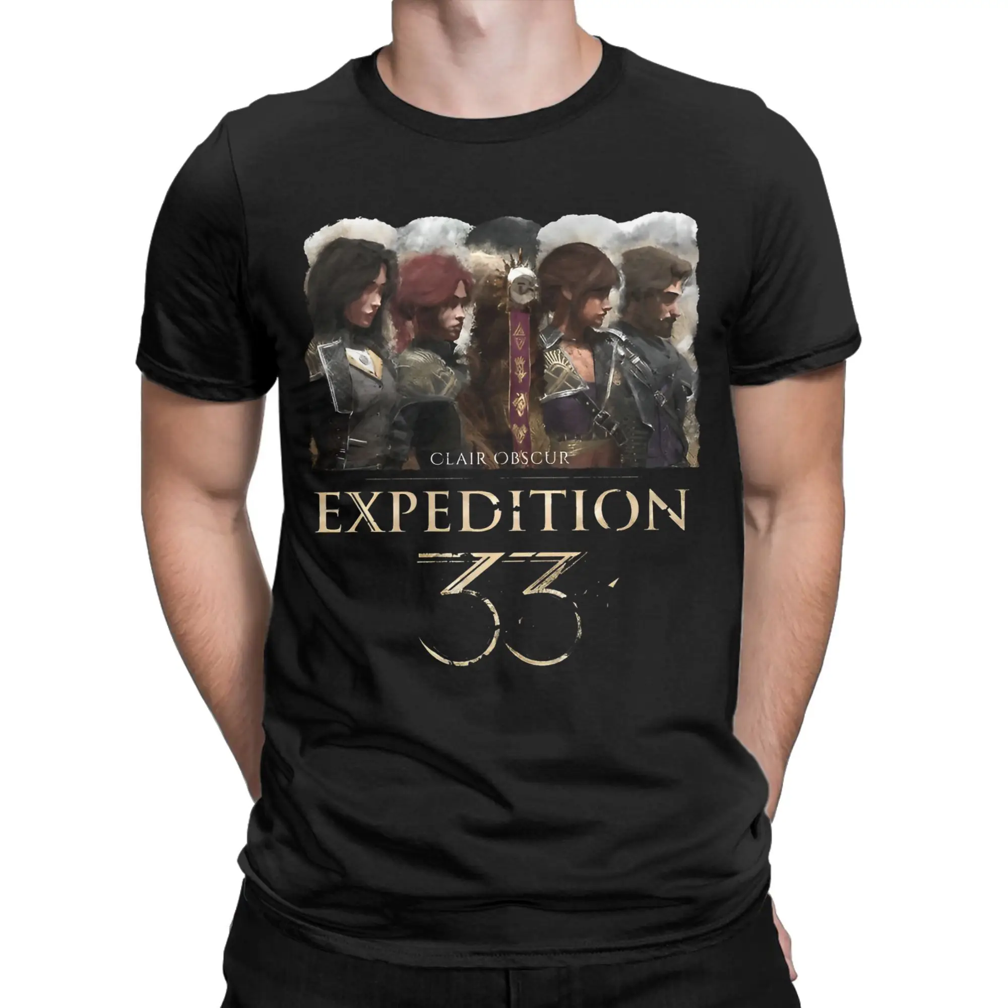 Men Women Printed Clair Obscur: Expedition 33 Video game T Shirt Tee Cotton  T-shirts Clothing