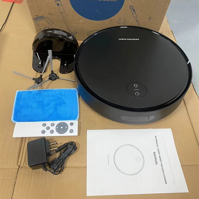 Autonomous Charging Robot Vacuum 2000Pa Powerful Suction Infrared Sensing Technology Rechargeable Lithium Battery