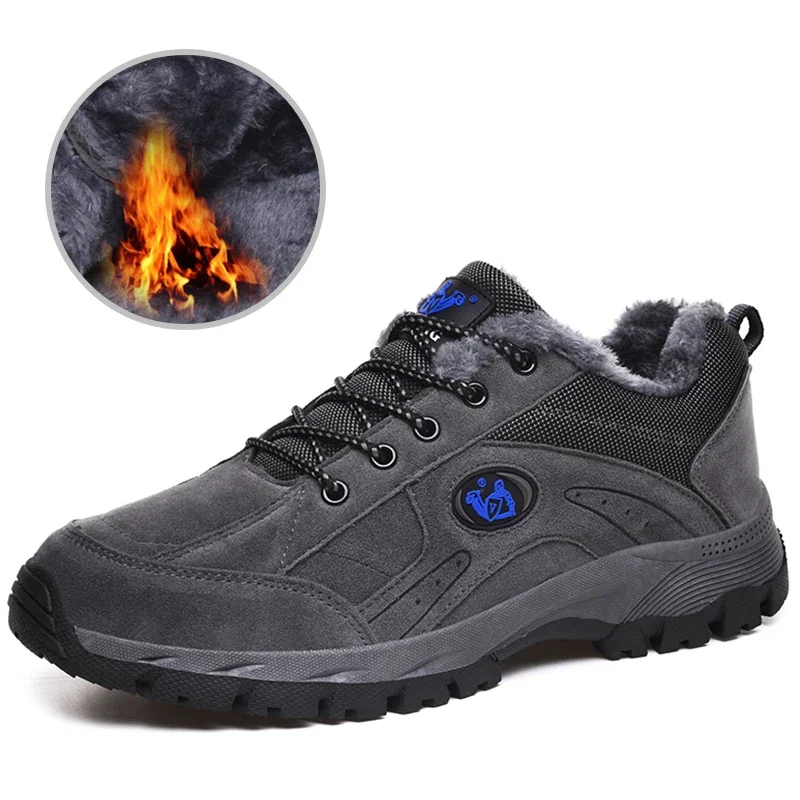 Winter Men Women New Outdoor Sports Hiking Shoes Breathable Mountain Climbing Footwear Trekking Sneakers Classic Casual Boots