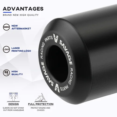 Imagen 2 del producto Para Bajaj Pulsar NS 200 160 Dominar 250 400 marco deslizante Protector contra choques protección contra choques de motor de motocicleta protector de carenado NS200