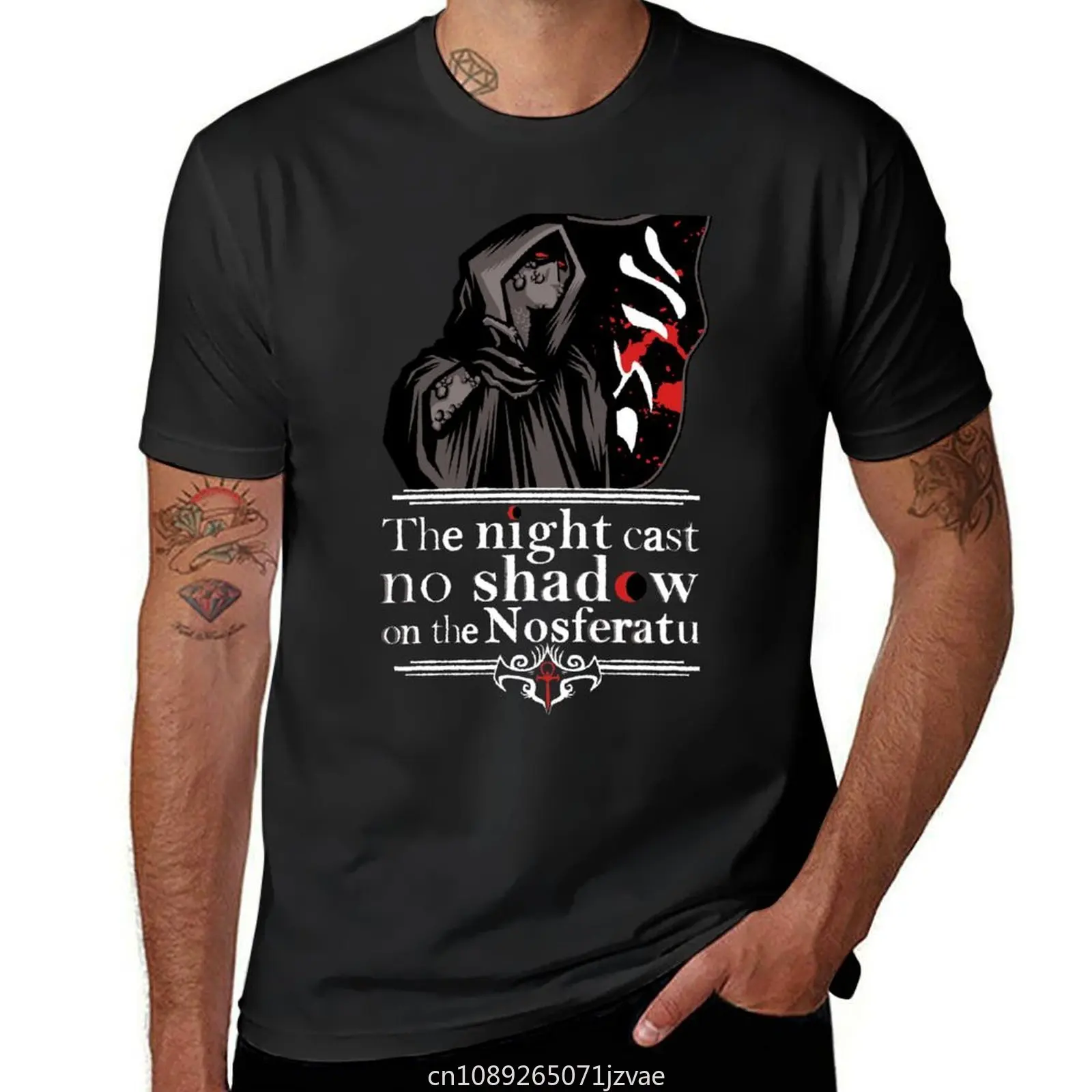 The night cast no Shadow T-shirt hippie clothes customs design your own t shirts men