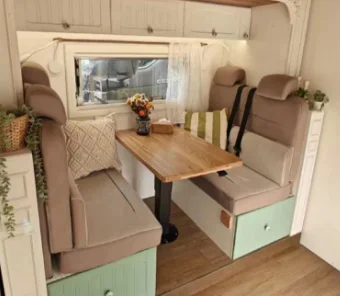 High Quality caravan Dining Table caravan Aluminum Accessories Folding Table Rv Adjustable Table Leg
