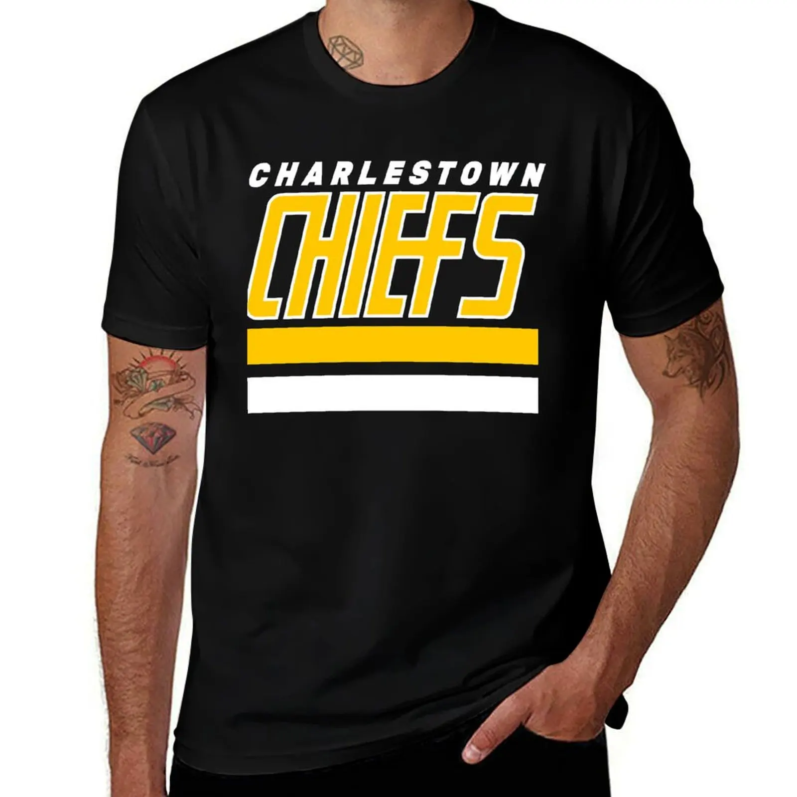 Charlestown Chiefs T-Shirt T-Shirt affliction shirts blacks customizeds mens clothing