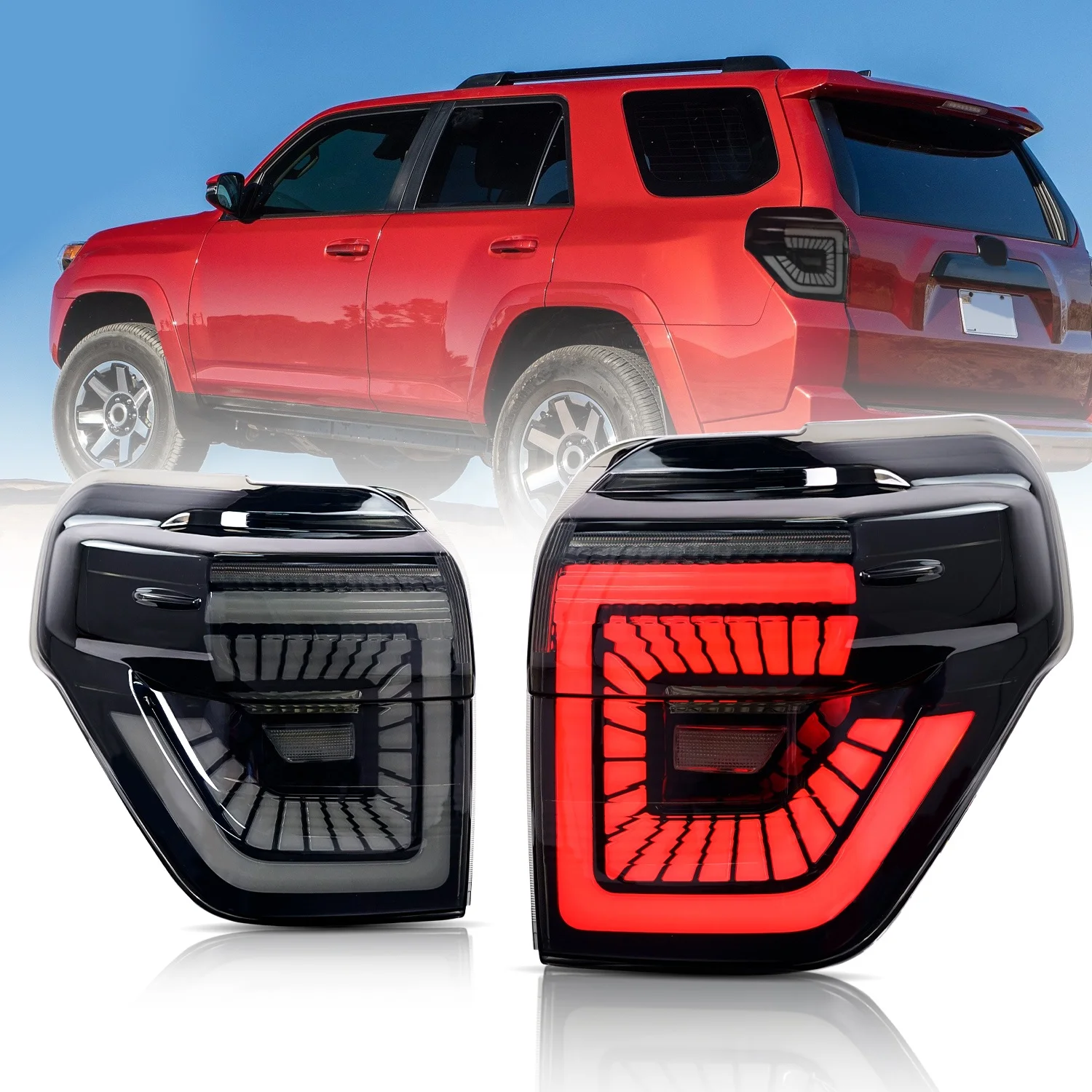 

Archaic car lamp 2014-2021 Taillight For 4runner tail lights with sequentital turning signal For 4Runner rear light