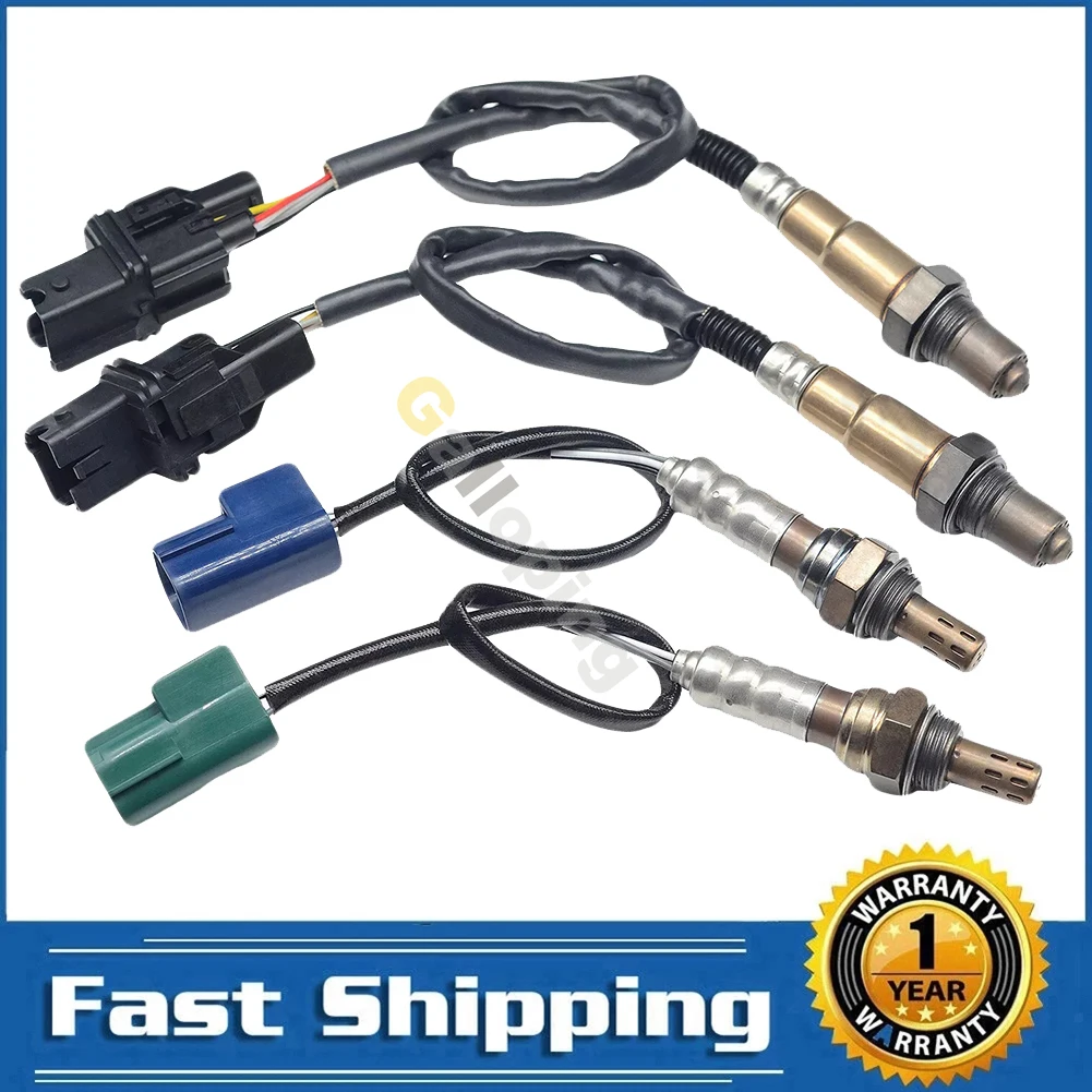 4X O2 Oxygen Sensor Upstream Downstream For 2005 2006 Nissan Pathfinder Frontier Xterra 4.0L 234-5060 234-4297 234-4313 5S6316