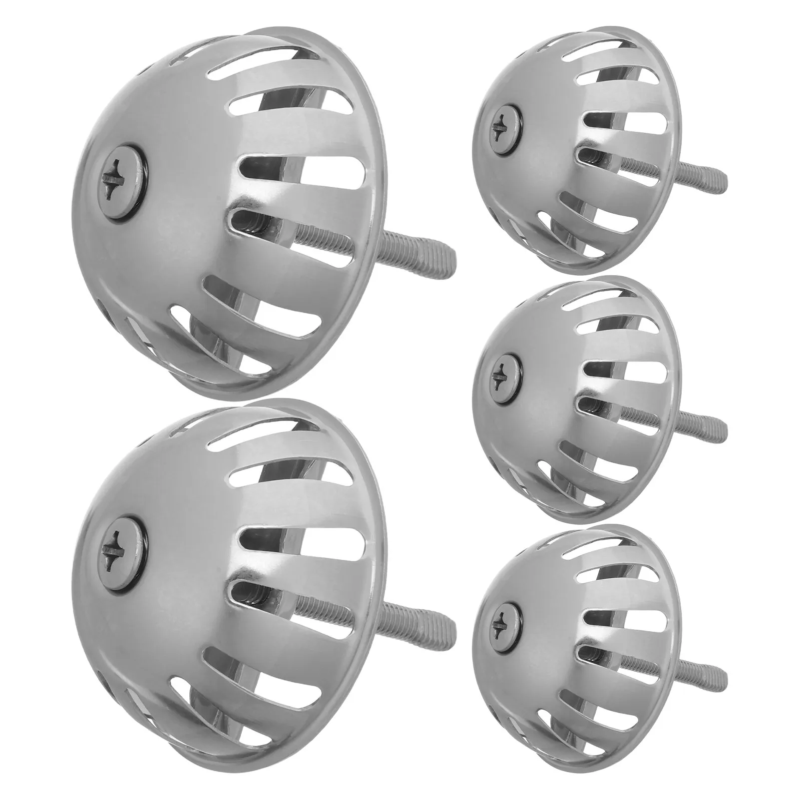 

5Pcs Urinal Drain Covers Stainless Steel Splashproof Funnel Strainers Urinal Odor Stoppers Anti-Clog for Public Restroom Use
