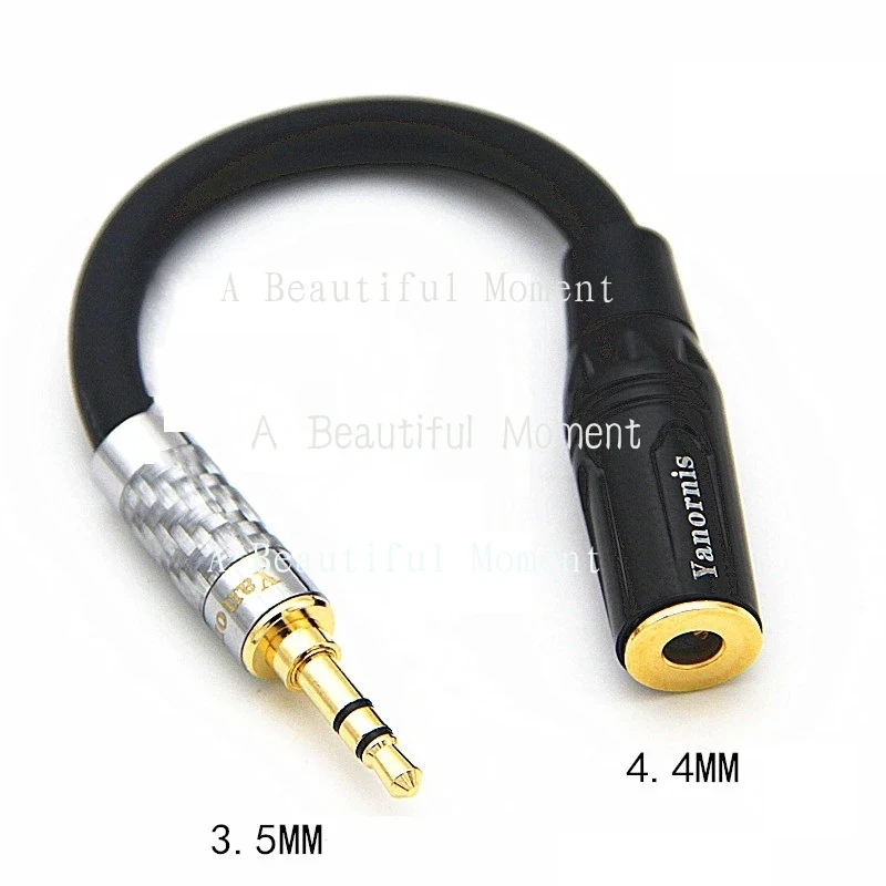

HIFI Female 4.4MM Balanced Headphone Adapter Audio Cable 4.4mm to 3.5mm 4.4mm to 2.5mm 4.4mm to 6.35mm 4.4mm to XLR 4 Pin Angle