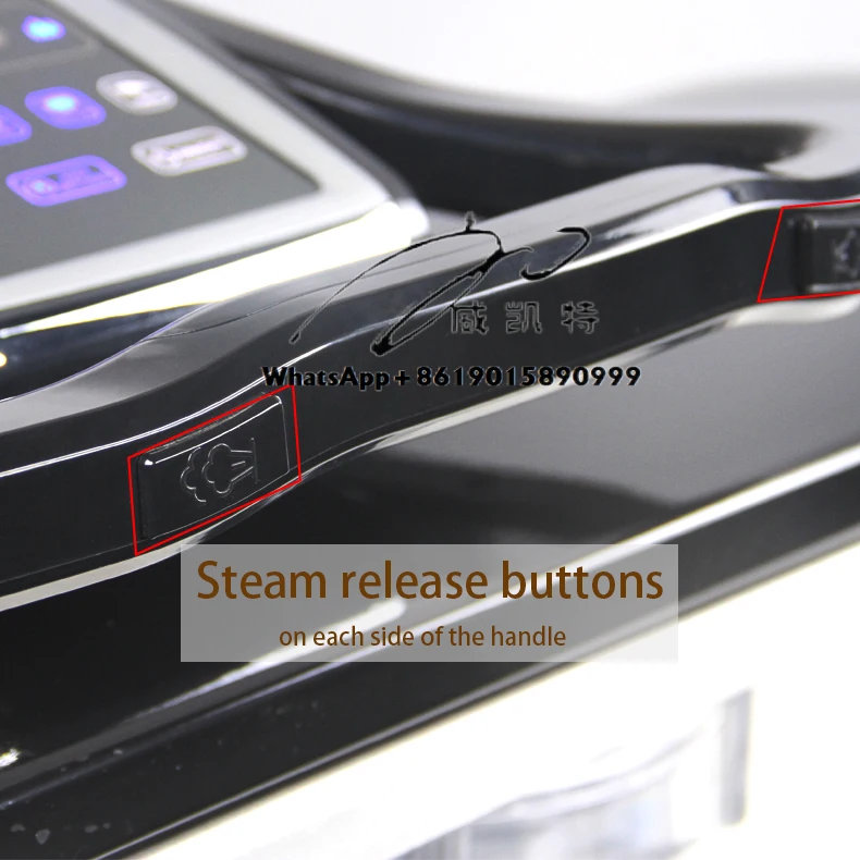 2200W Big Size Ironing Machine for Home Use Digital Fabric Steam Press Iron Clothes Steamer Garment Steam Electric Iron 40inch