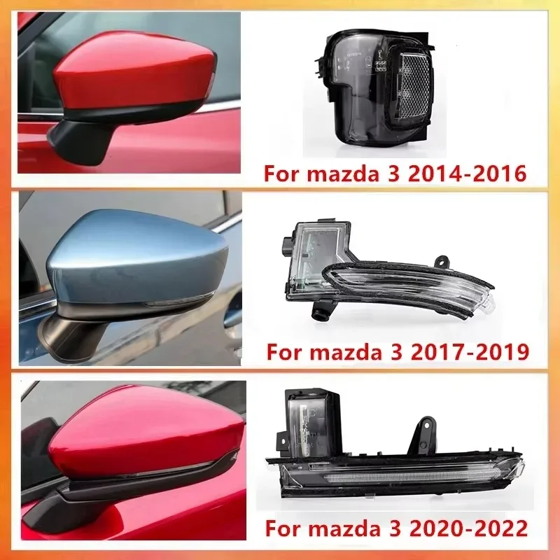 Car Side  Indicator Rearview Mirror Turn Signal Light Lamp For Mazda CX-5 CX5 CX-3 6 Atenza 3 Axela 2 Demio