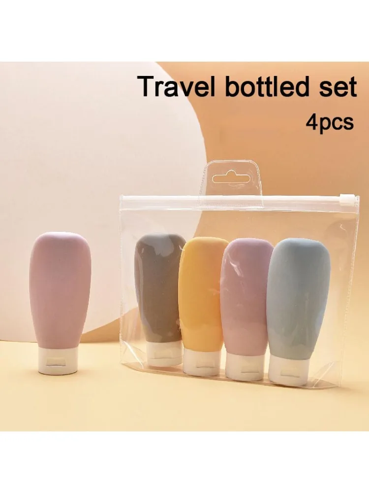 Ensemble de conteneurs de voyage rechargeables de 60ML, tout pour bouteilles de voyage, Kit de bouteilles de shampoing LXPTZ03, nouveau