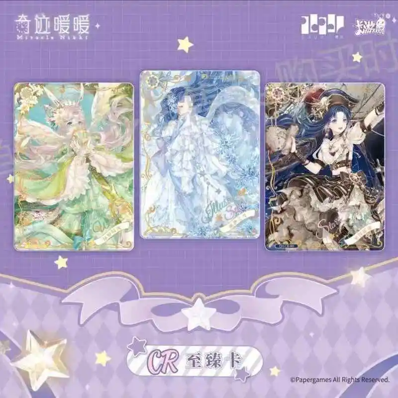 Carte Kayou Miracle Nikki, nouvelle variété d'étoiles Wonder, personnage de jeu animé, cartes périphériques, édition limitée, carte de Collection, cadeau