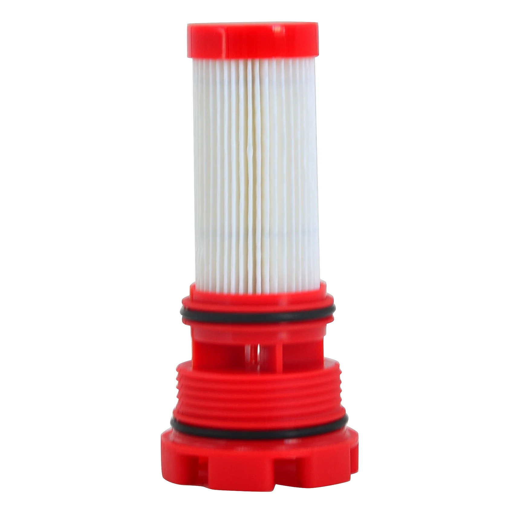 Filtro de combustível vermelho para motores Mercury Optimax e Verado, 8M0020349, Novo