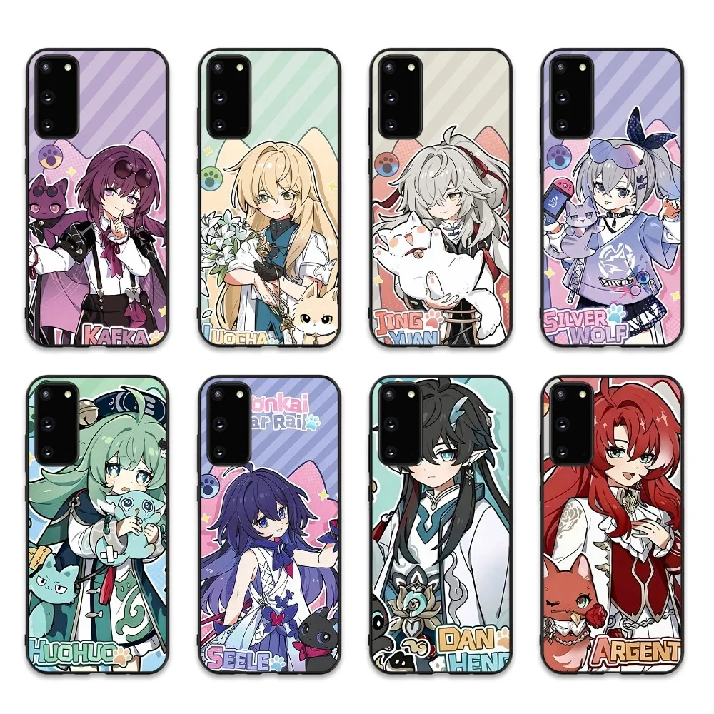 H-Honkai S-Star R-Rail Phone Case For Samsung S 9 10 20 21 22 23 30 23 24 plus lite Ultra FE S10lite Fundas