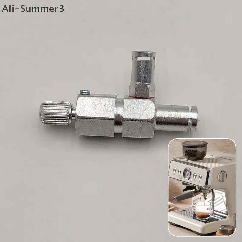 Aluminum Alloy Steam Control Valves Adapter Coffee Maker Accessories Coffee Machine Repair And Replacement Parts