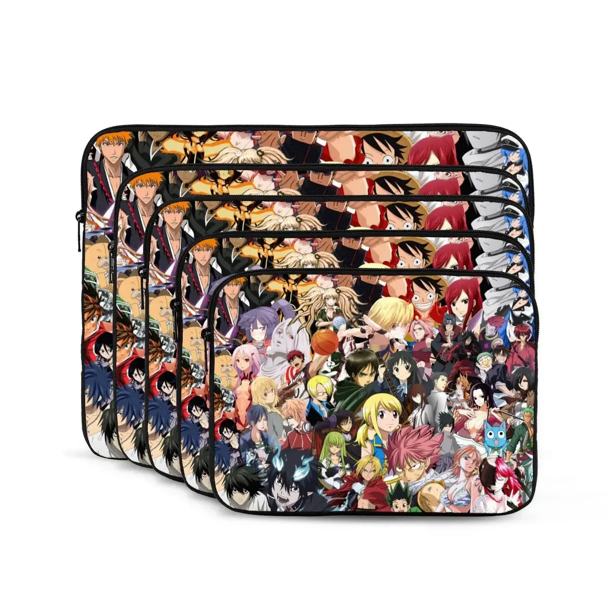 All Anime Computer ipad Laptop Cover Case17 15 13 12 10 Inch Laptop Sleeve Bag Portable Cover Fundas Pouch