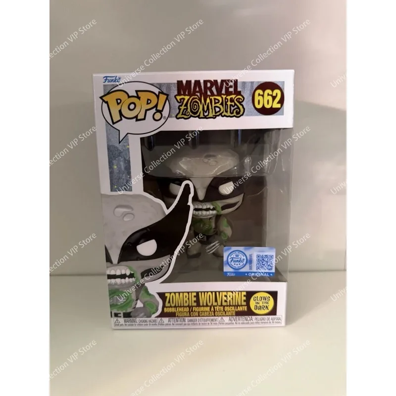 Funko Pop Marvel Deadpool Wolverine Q Version Character Collectible Action Figures Display Models Decorative Gift for Fans