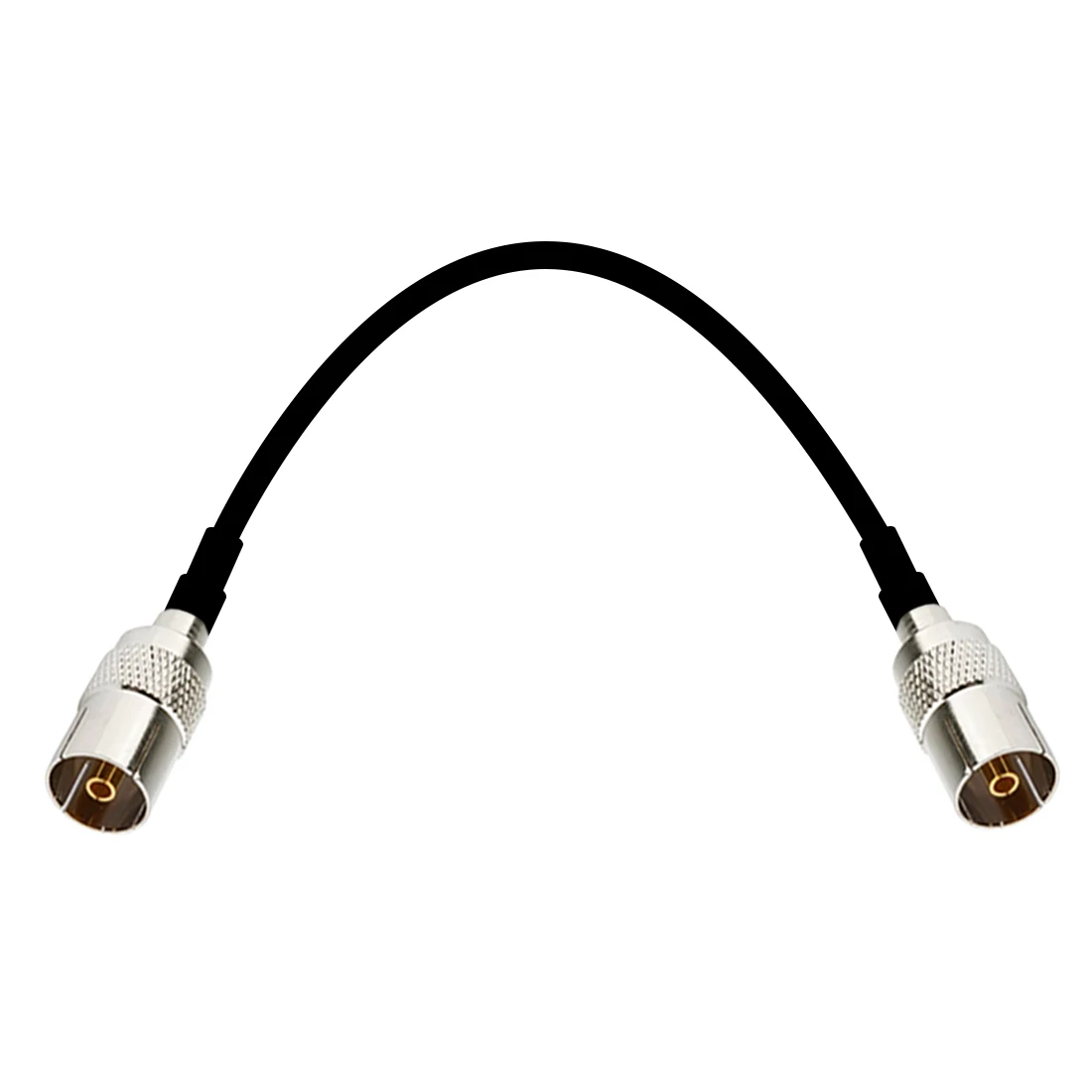 Rg174 Kabel Iec Pal Dvb-T Tv Naar F Mannelijke Stekker & Vrouwelijke Jack Rf Jumper Pigtail Adapter 15Cm