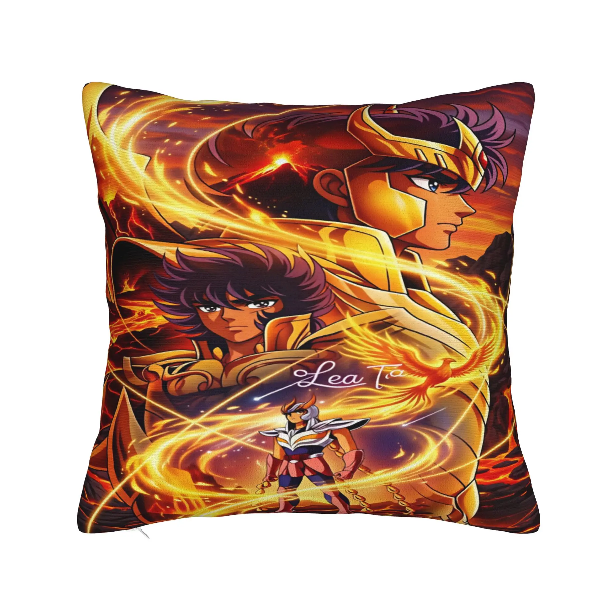 Champion Class Saint Seiya Anime Pillow Case  Square Pillow Cover Morden Cushion Cover For Office Car Home Decor