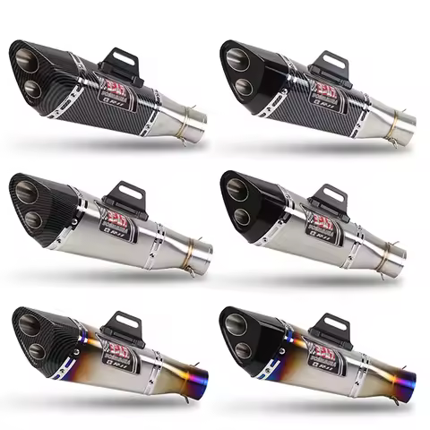 Universal Yoshimura R11 Motorcycle Exhaust Pipe Modified Escape Muffier DB Killer 51mm For CBR1000RR Z900 YZF R1 R3 ER6N Z650