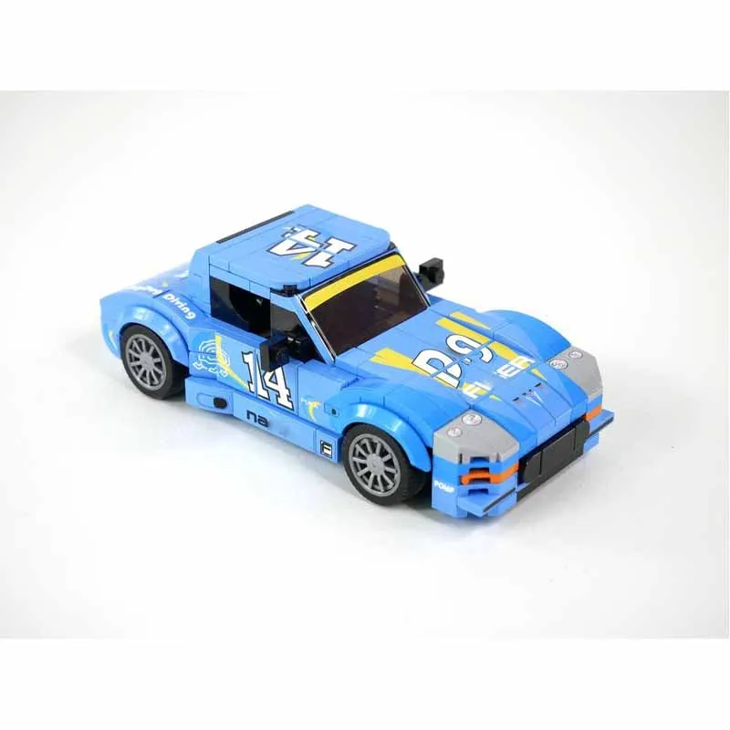 

MOC-252423 New Urban Sports Supercar Racing Building Block Model 263 Parts MOC Boys Children's Birthday Christmas Toy Gift