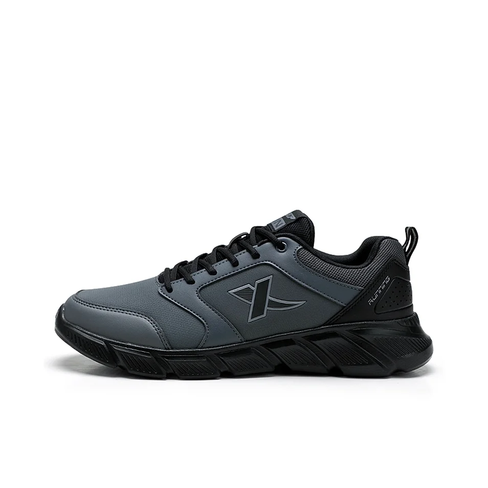 XTEP Running Shoes Men's Charcoal Gray Black 880219115039-15/