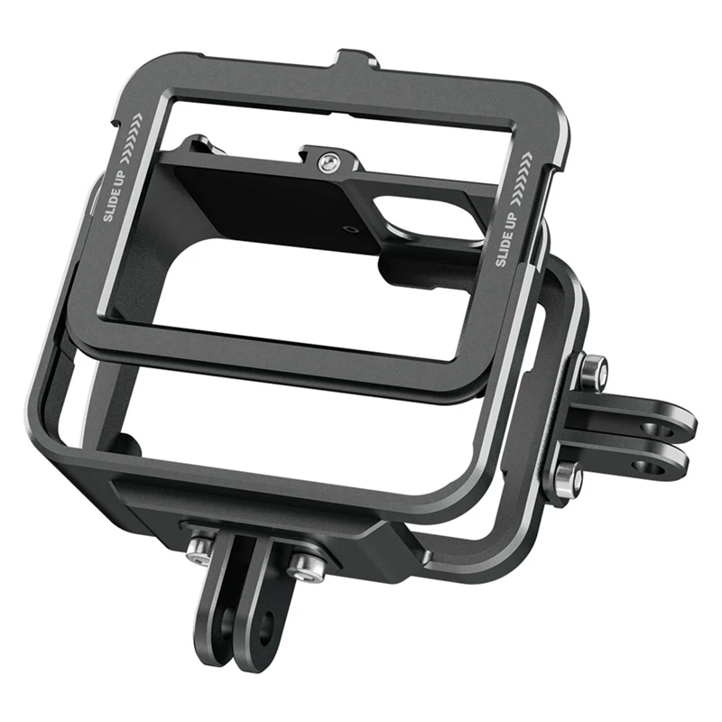 TELESIN Horizontal And Vertical Shooting Aluminum  Cage Protective Frame Is Suitable For GOPRO12/11/10/9 Durable