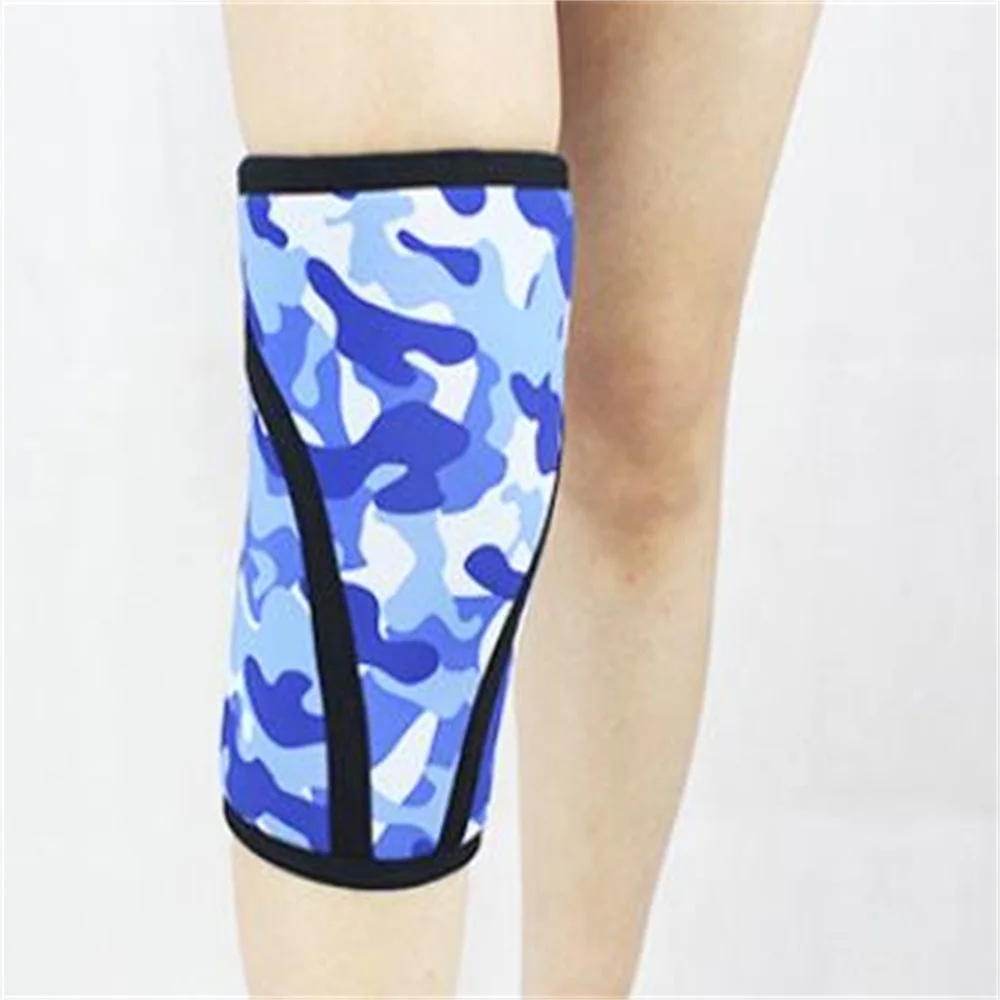 1PC Knee Sleeves Support & Compression for Weightlifting, Powerlifting & CrossFit - 7mm Neoprene Sleeve for the Best Squats