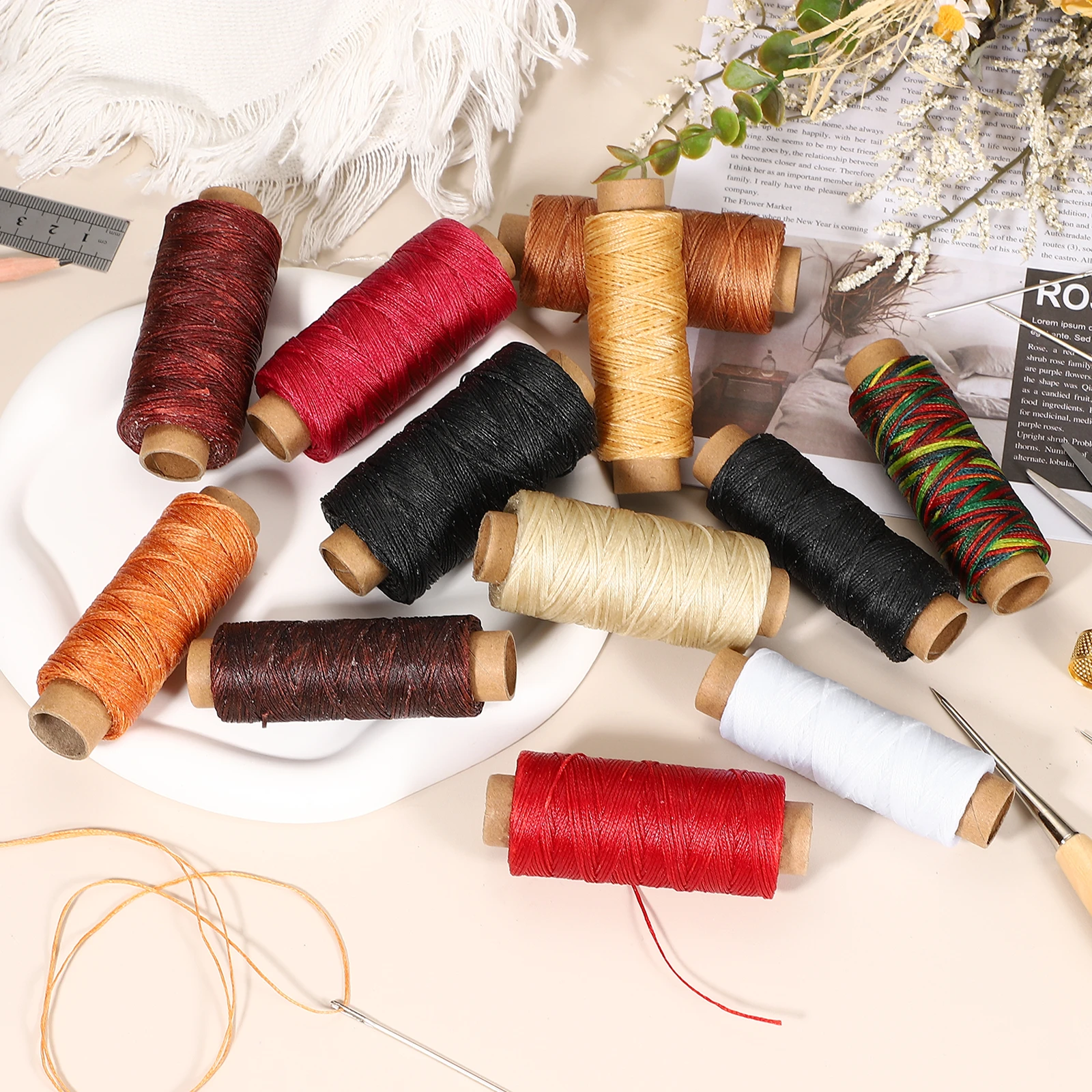 Fio Encerado, Cordão de 0,8mm - Leatherwork Thread avaliação e preço