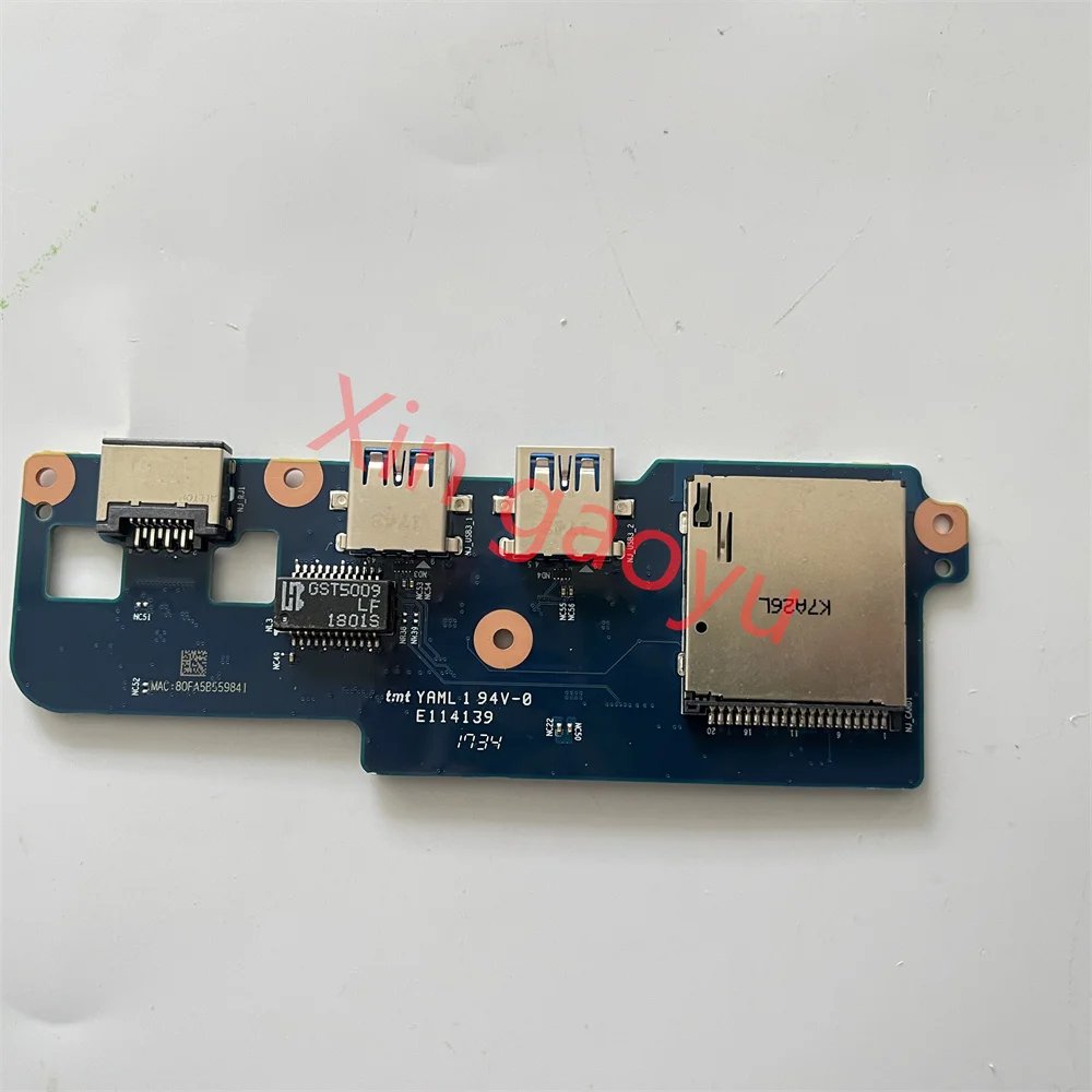 

Original FOR CLEVO PA700 PA70HP PA70EP6 PA71EP6 PA70ES PA71ES PA71EP USB Board Network port 6-71-PA70Z-D02A 6-71-PA700-D02A