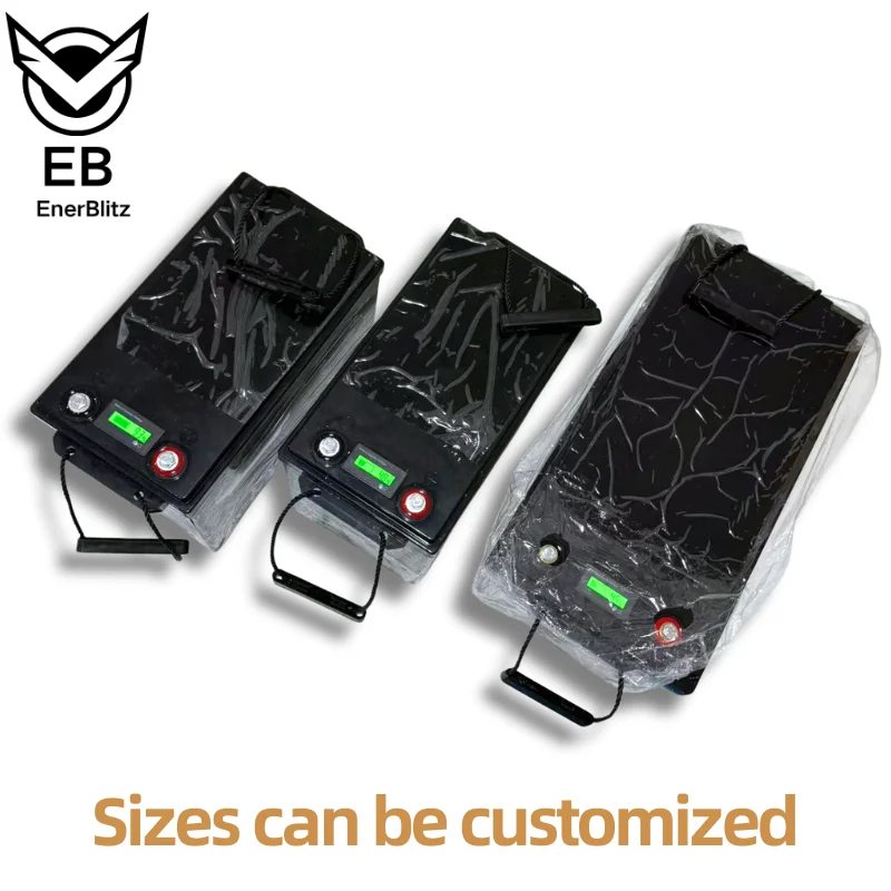 36V 100AH LiFePO4 Battery Pack For RV Campers Marine Golf Cart 200A BMS Deep Cycle Energy Storage Lithium Iron Phosphate Battery