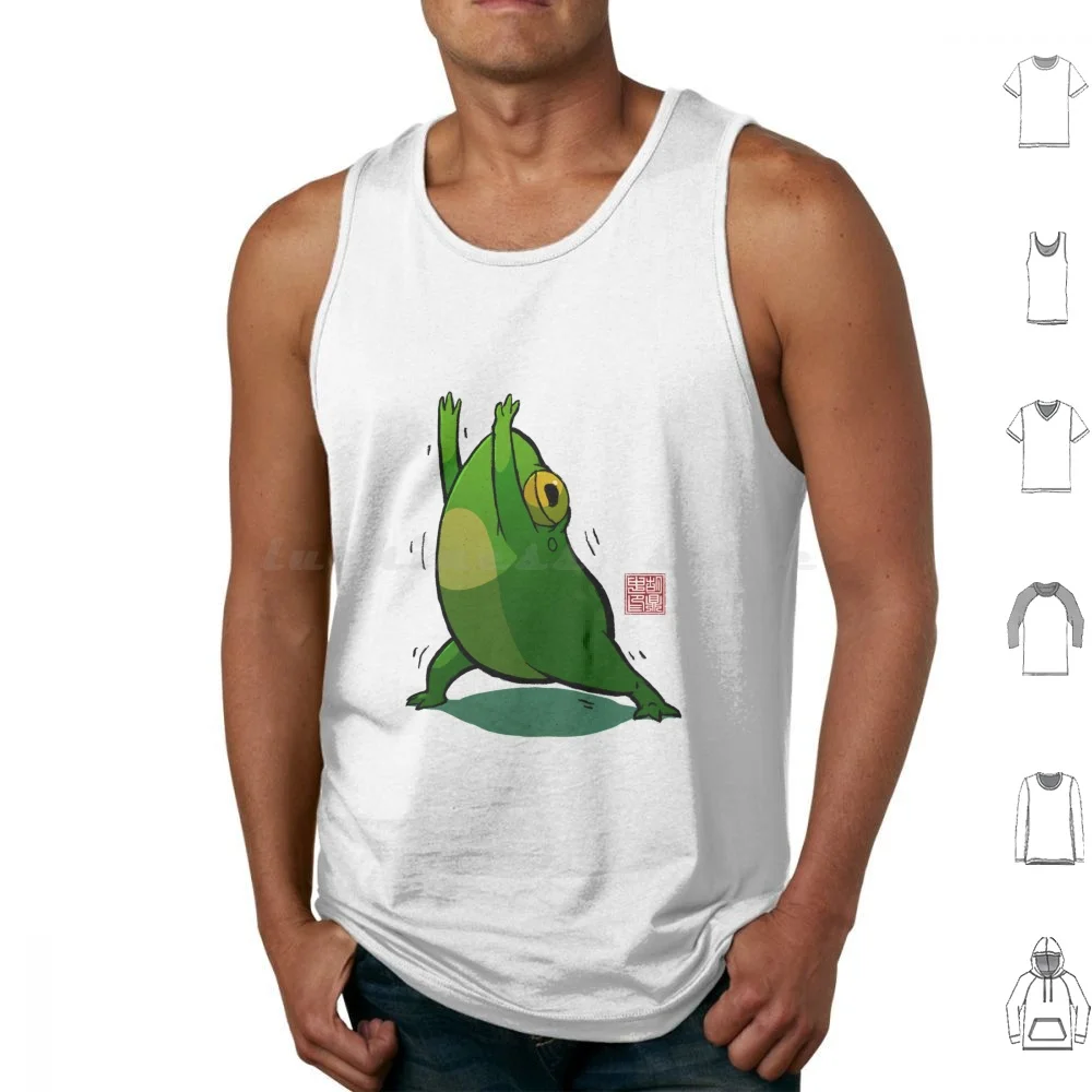 Yoga Frog Pose Tank…