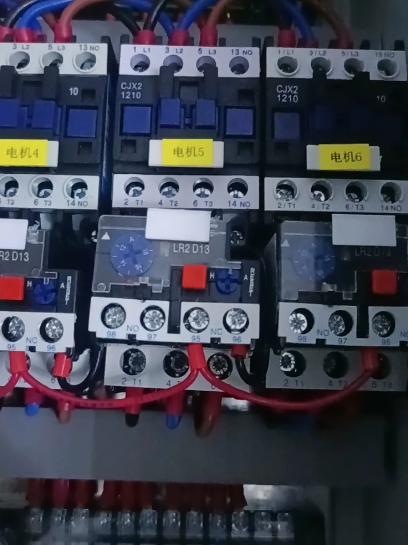 For Thermal Overload Relay LR2‑D13,LR2‑D23,LR2‑D33,JR28‑25,220V Motor Thermal Protector,Compatible With AC Contactor CJX2‑0910