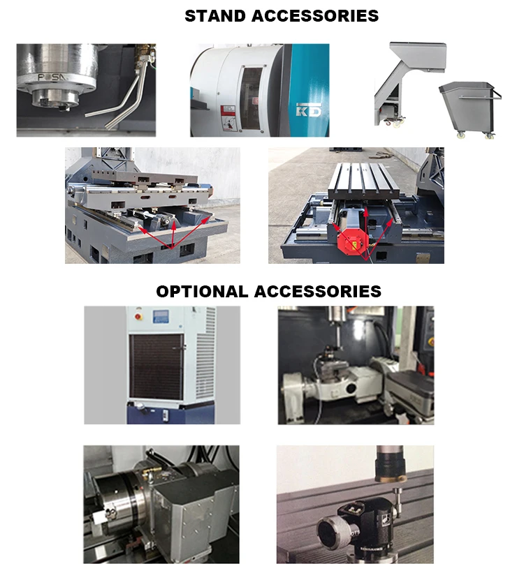 High Precision 8000 Spindle Speed Cnc Milling Machine