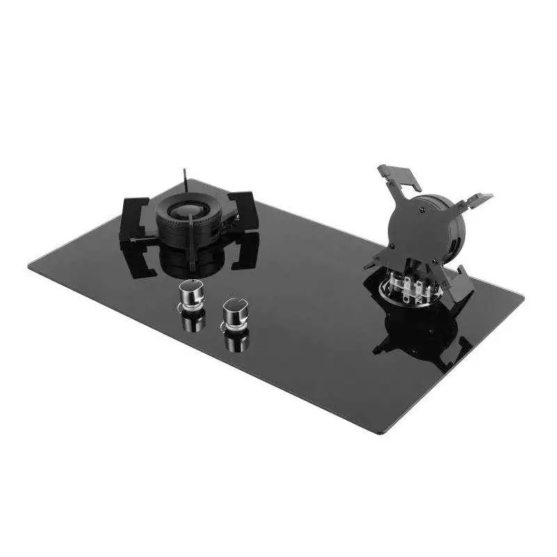 Magic Dish Gas Stove - New Double Burner Cooktop with Flameout Protection, High Power for Household Kitchens