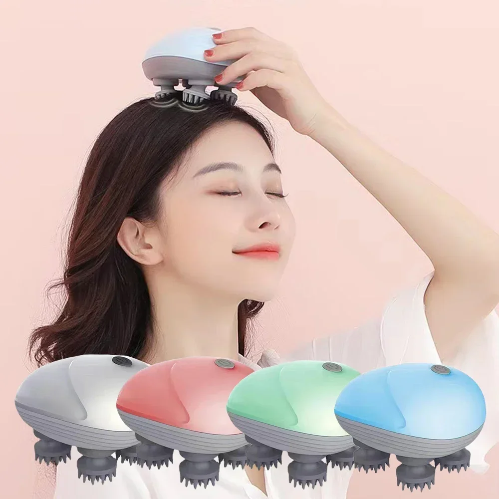 

Electric Head Massager Scalp Portable Relaxation Head Massage Whole Body Relax Neck Arm Leg Back Pain Relief Health Care Machine