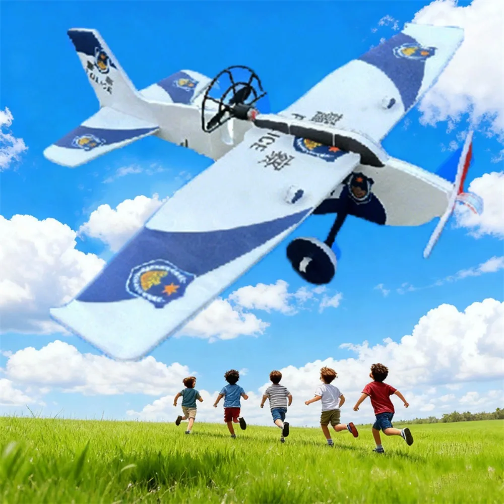 

High Quality 3 Styles Hand Launch Throwing Glider EVA 30*33.5*9.5cm Inertial Foam Model Aircraft Plane Model