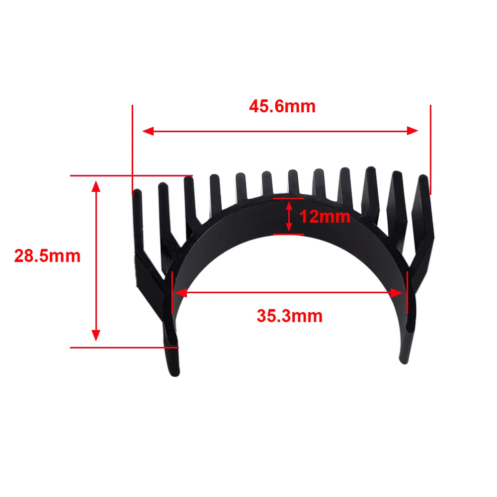 For Creality K1C K1max K1 Extruder Motor Cooling Heat Sink With Similar Motor For Voron Ender3 V3 Heat Sink 3D Printer Parts