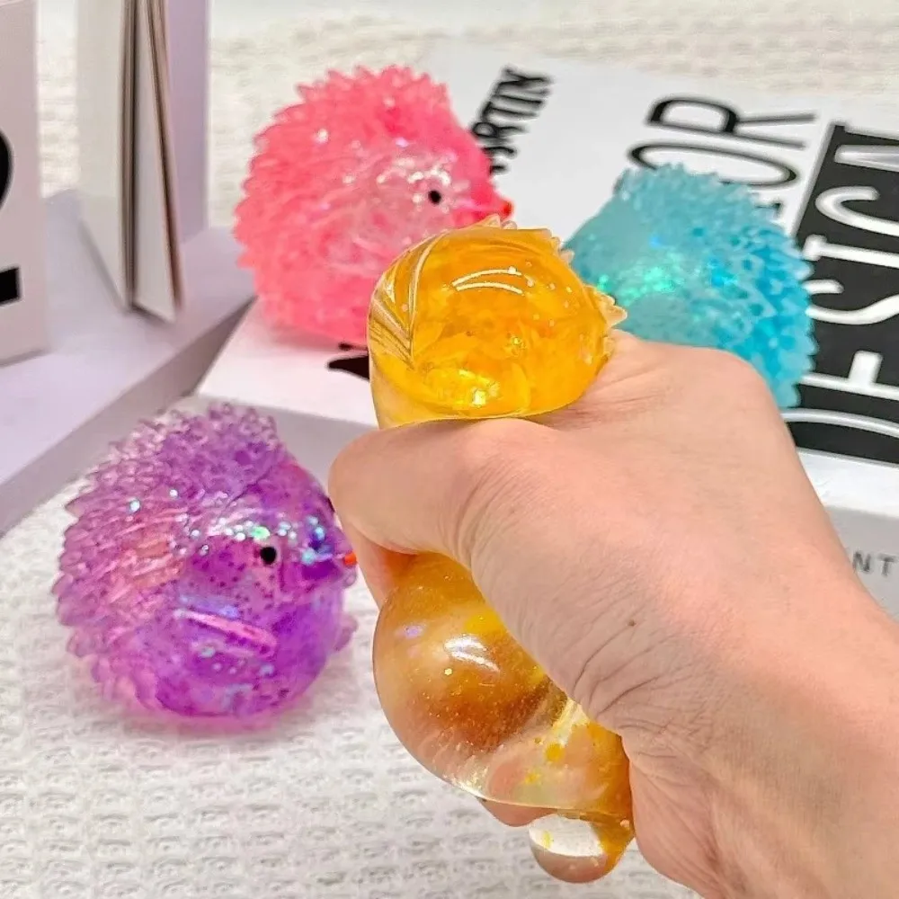 Colorful Maltose Animal Decompression Hedgehog Ball Gold Powder Elastic Squeeze Rabbit Kneading Slow Rebound