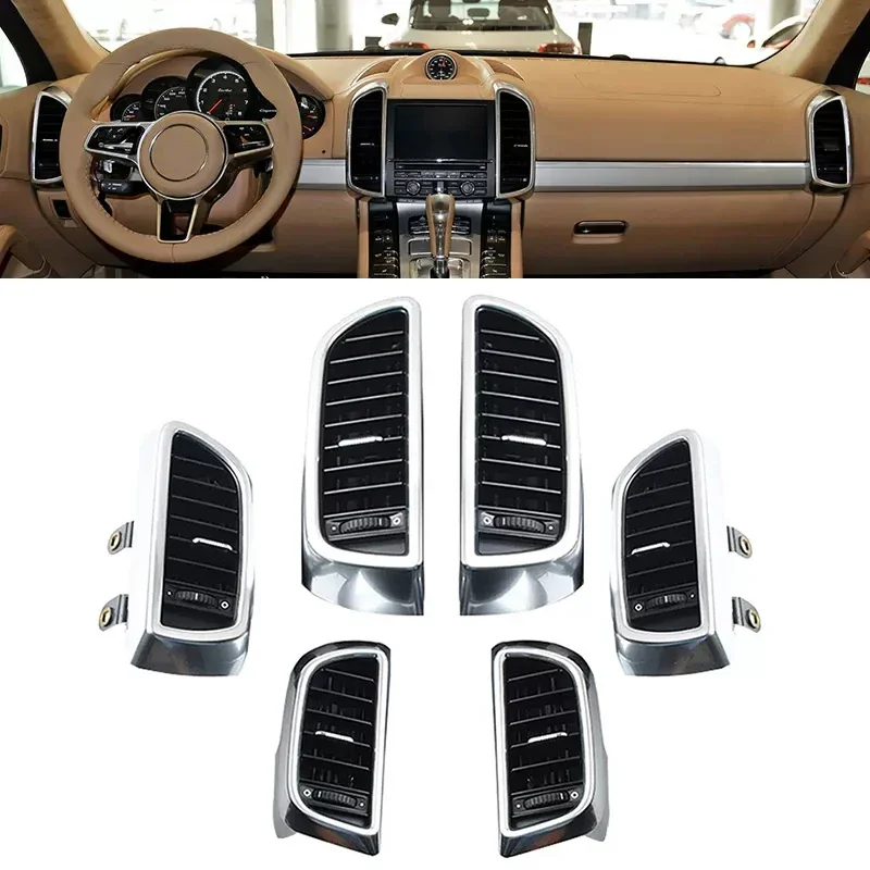 

Auto LHD Front Rear Left Right Air Conditioning Outlet Air Vent for Porsche Cayenne 2011 2012 2013 2014 2015 2016