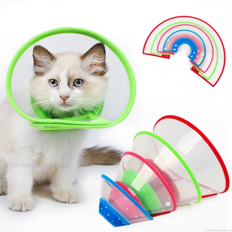 Pet Anti-Bite Lick Surgery Wound Healing Cat Dogs Health Medical Circle Pet Protective Collar Dog Neck Cone Recovery Collar